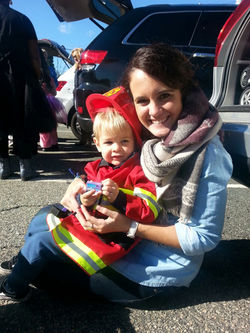 Con Simon en Halloween