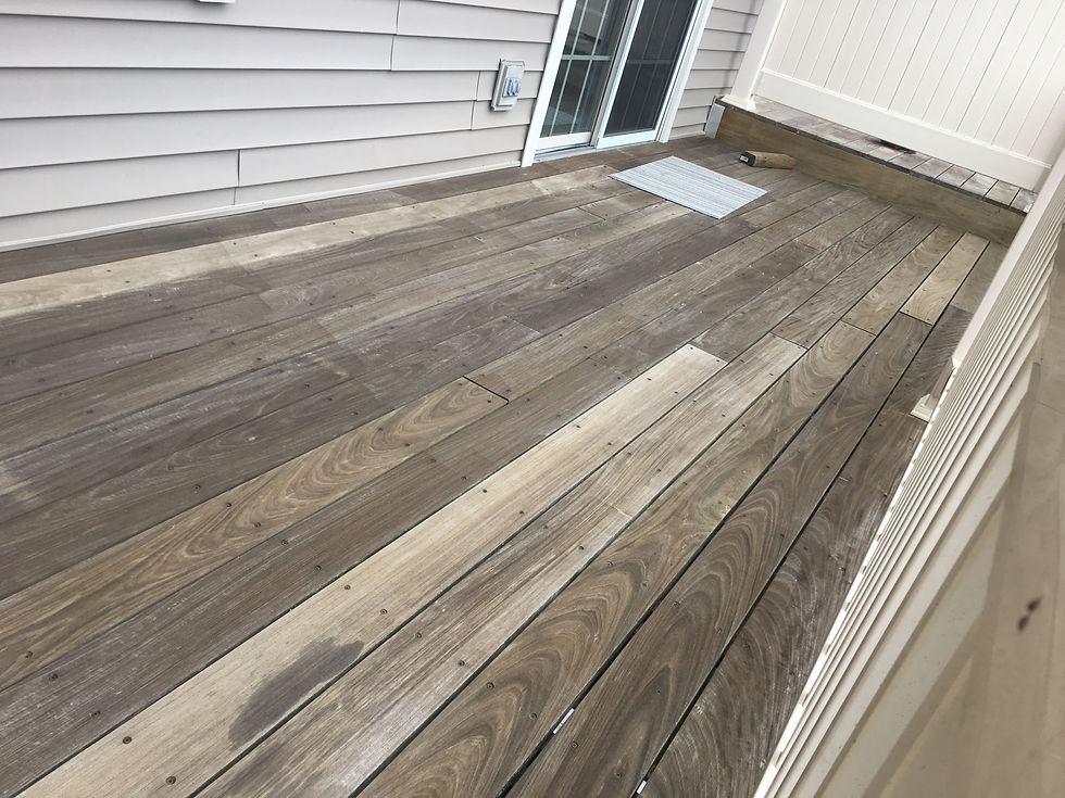 Deck painting and staining 01