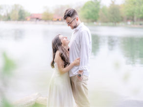 Carly & Fred’s Springtime Engagement at Green Lakes 