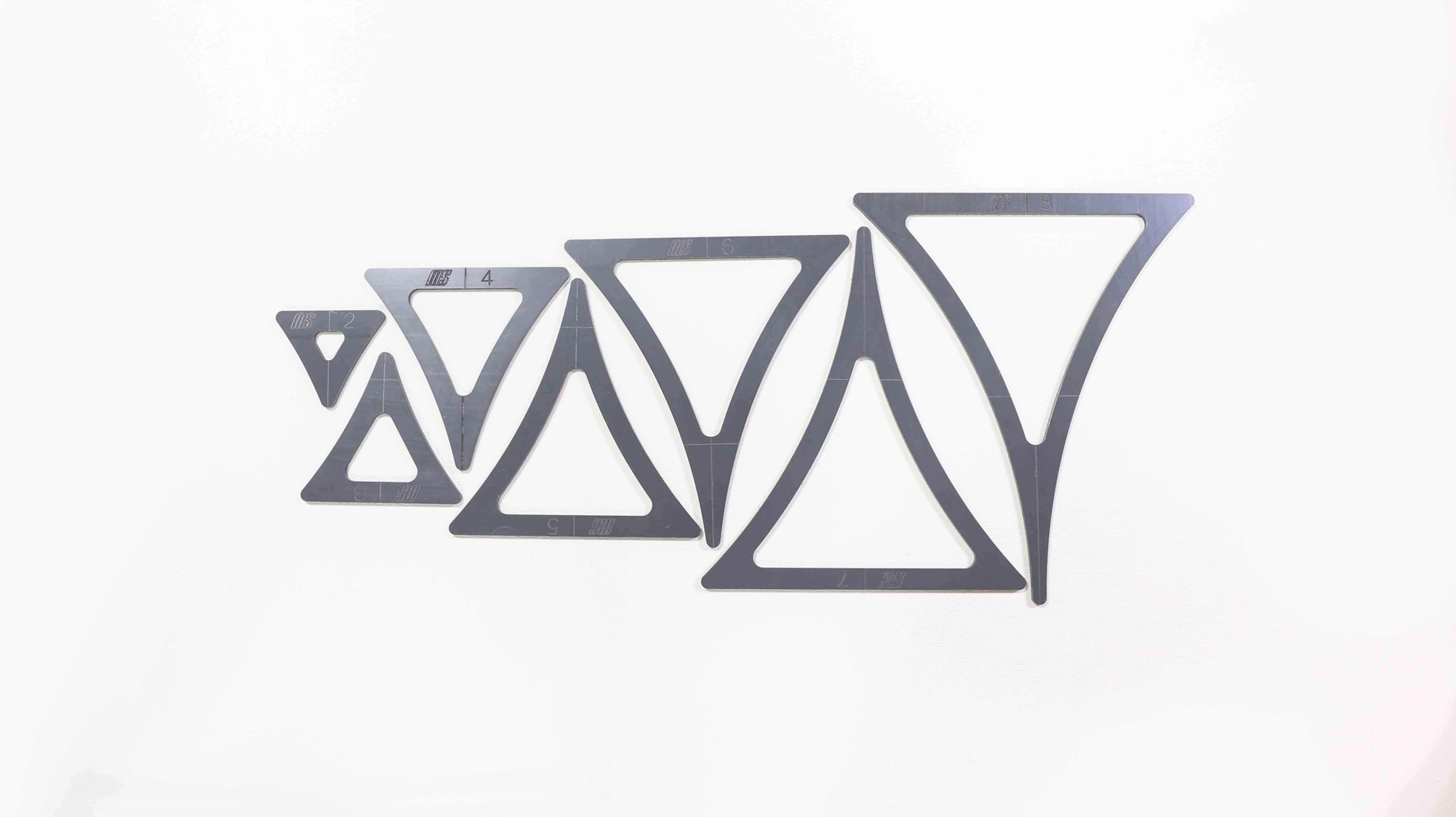 Center Triangle Template Set