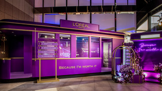 LOREAL PARIS 青春列車快閃店