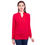 Thumbnail: Jhill Top Long Sleeves Viscose Red