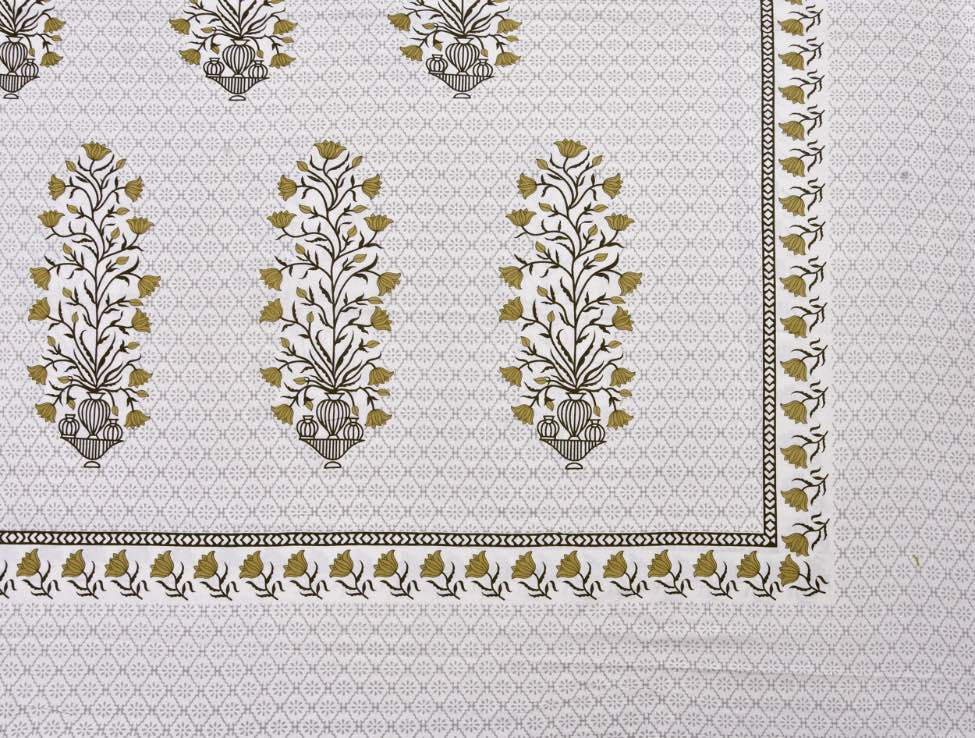 Thumbnail: Cotton Bed Sheet with 2 Pillow Covers Combo
