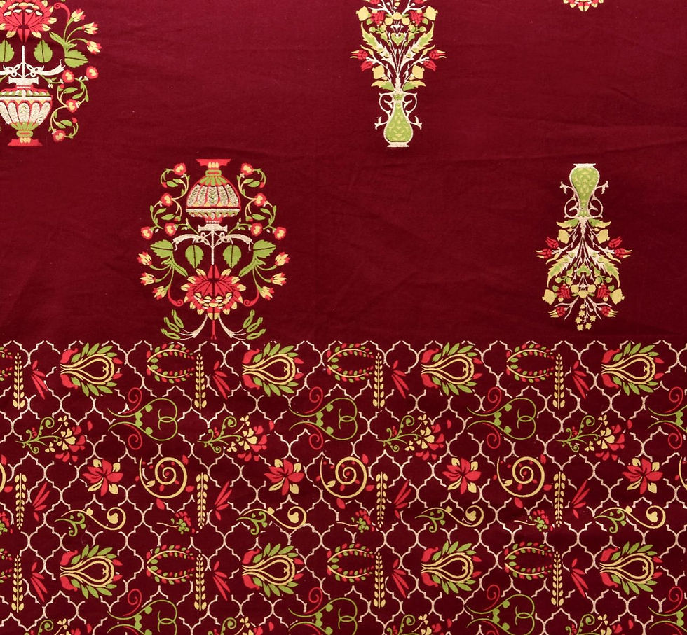 Thumbnail: Print Cotton Bed Sheet with 2 Pillow Covers Combo Double King Size (100 x 108)