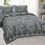 Thumbnail: Print Cotton Bed Sheet with 2 Pillow Covers Combo Double King Size (100 x 108)