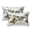 Thumbnail: Print Cotton Bed Sheet with 2 Pillow Covers Combo Double King Size (108 x 108)
