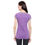 Thumbnail: Beetle T-Shirt Wrinkle Jersey Cotton Melange Purple
