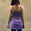Thumbnail: Kathy Top Self Designed Cotton Purple