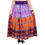 Thumbnail: Long Godela Skirt Viscose Tie/dye Purple