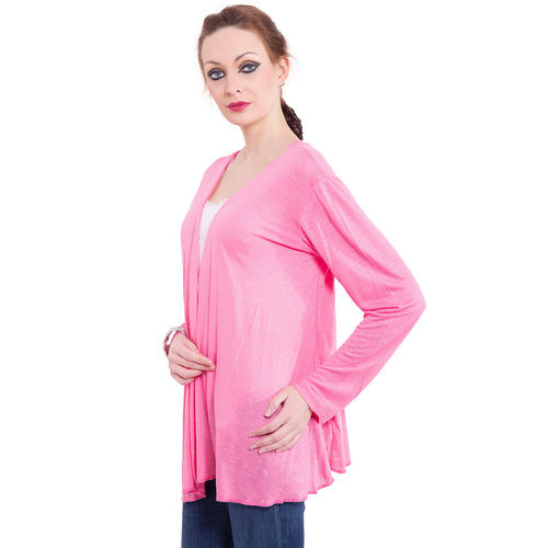 Thumbnail: Just Easy Cardigan Viscose Lycra Pink