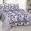 Thumbnail: Print Cotton Bed Sheet with 2 Pillow Covers Combo King Size (90 x 100)
