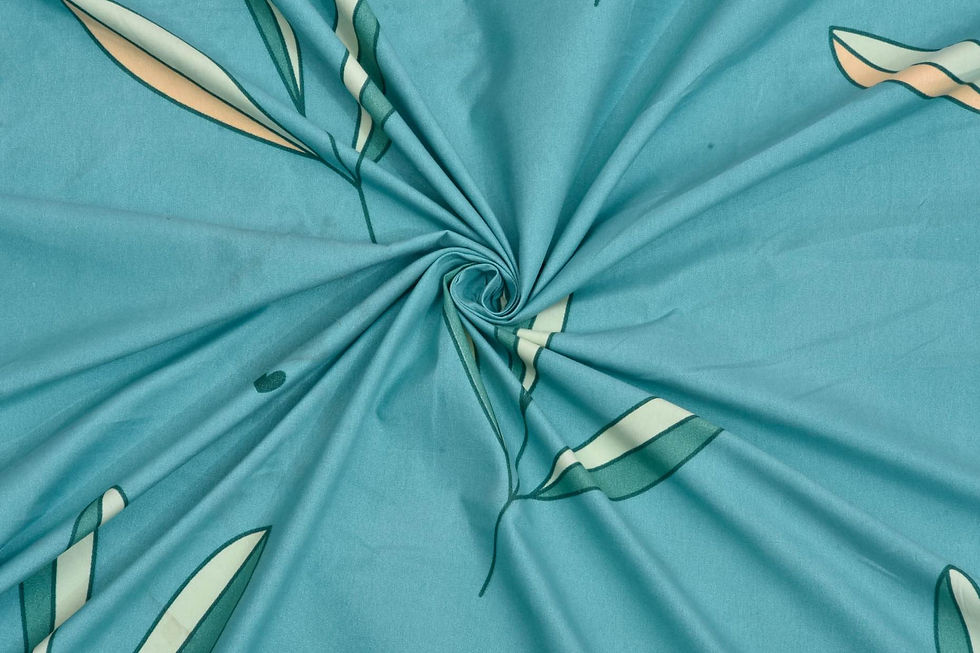 Thumbnail: Print Cotton Bed Sheet with 2 Pillow Covers Combo King Size (90 x 100)