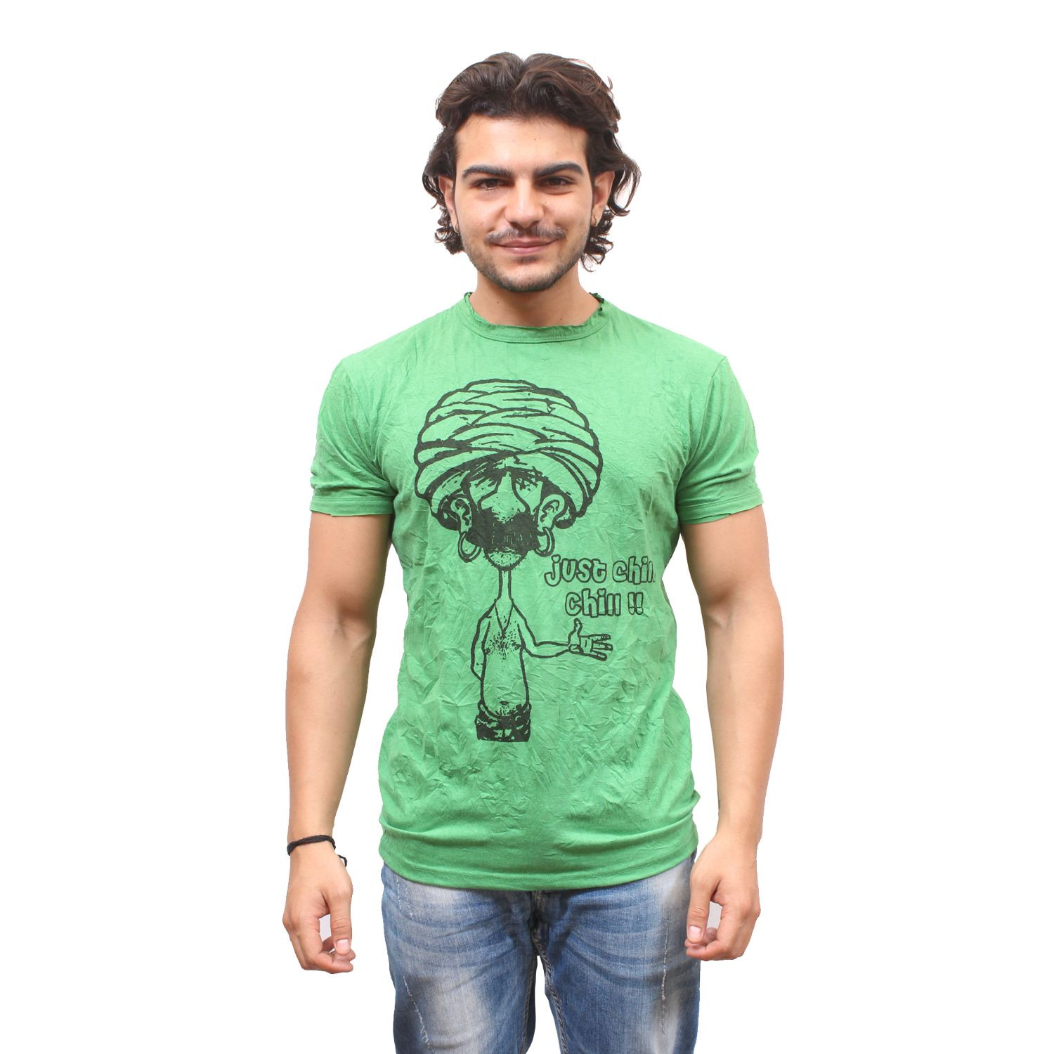 Men T-shirts - Crinkled Cotton Sure Psychedelic Designs Manufacturer ...
