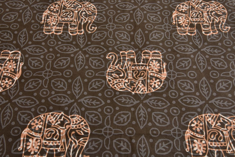 Thumbnail: Daabu Print Premium Cotton Bedsheet with 2 Pillow Covers King Size
