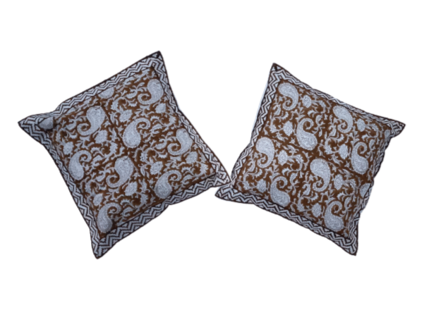 Brown Colour Handmade Cushion Cover/Pillow