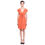 Thumbnail: Fling Dress Cotton Hosiery Orange
