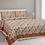Thumbnail: Premium Cotton Ethnic Bedsheet with 2 Pillow Covers King Size