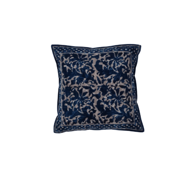 Thumbnail: Blue Colour Handmade Cushion Cover/Pillow