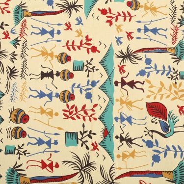 Thumbnail: Ethnic Print Premium Cotton Single Bedsheet with 1 Pillow Cover