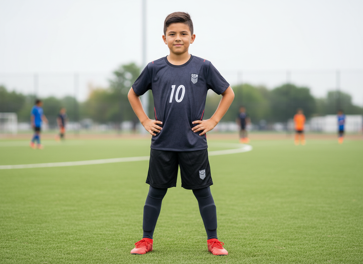 USA Away Kids Kit Set 2026