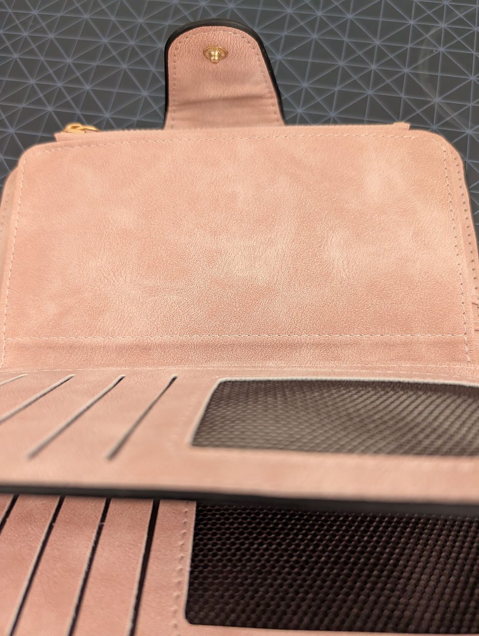 inside of the wallet