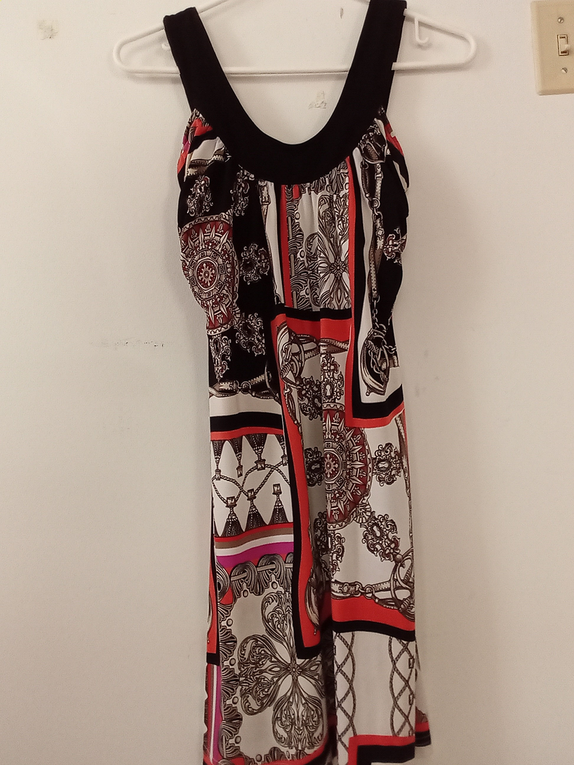 multicolor summer dress