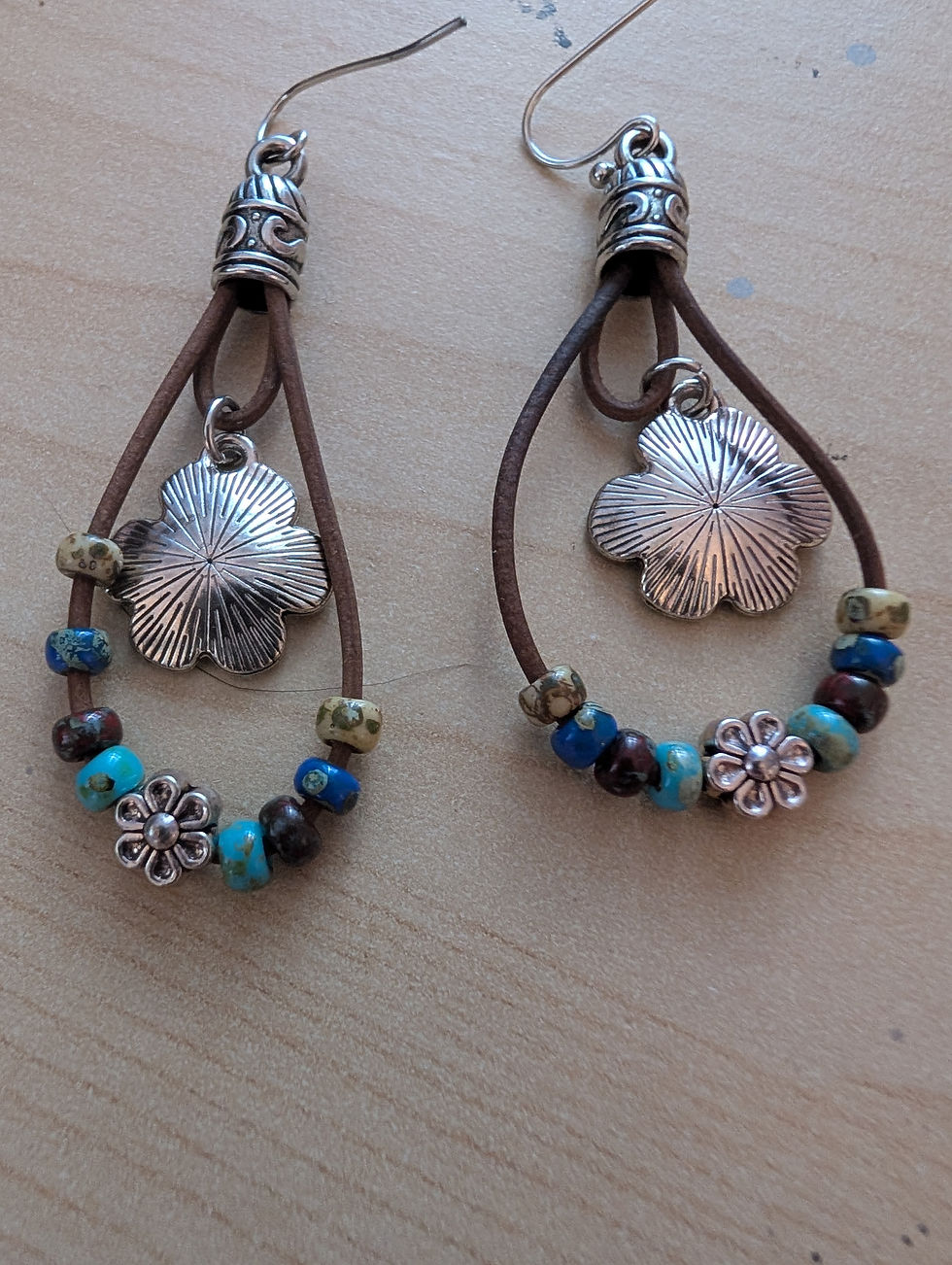 Thumbnail: Multi Color Beads Earring