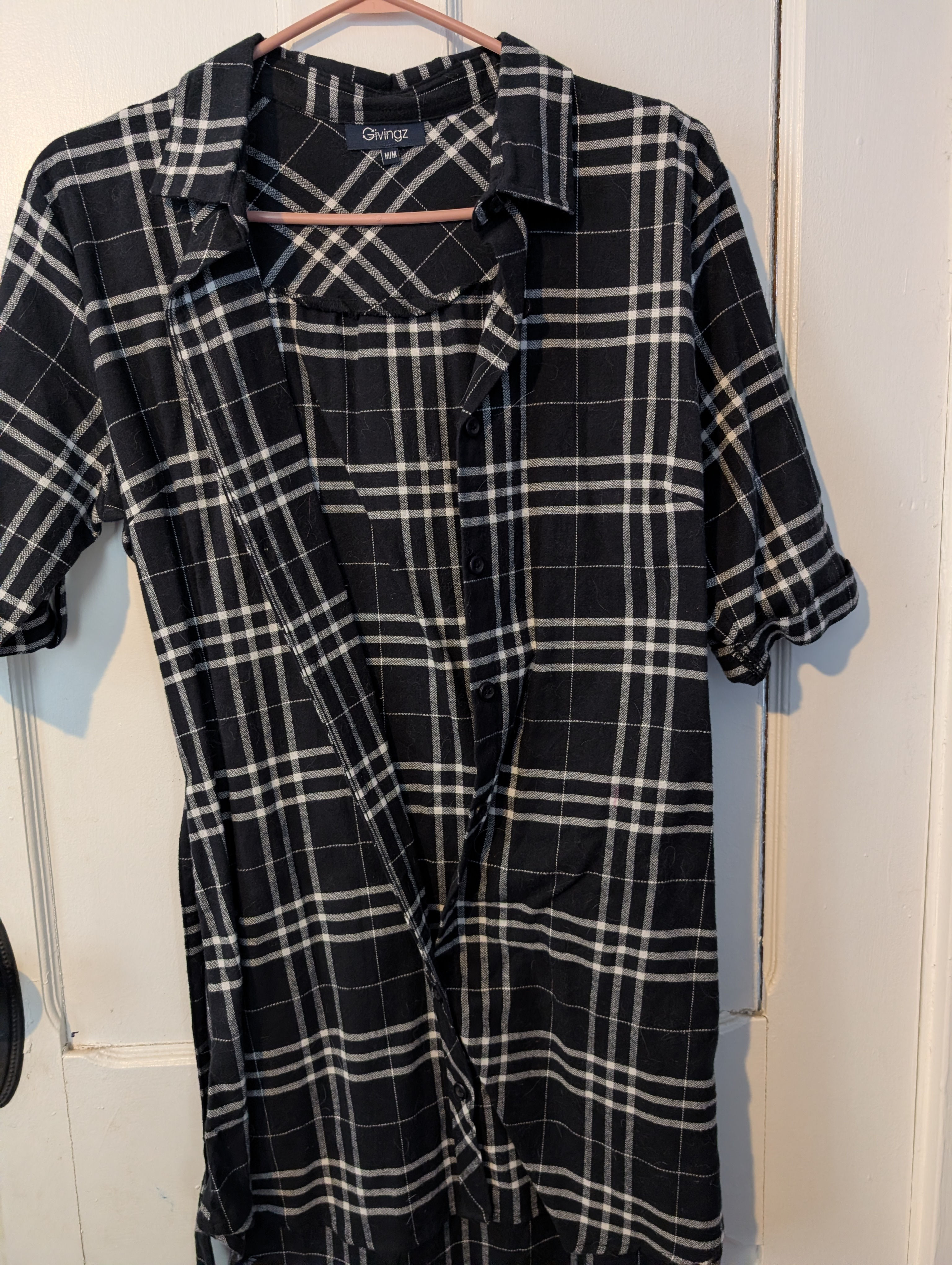 black  & white summer dress