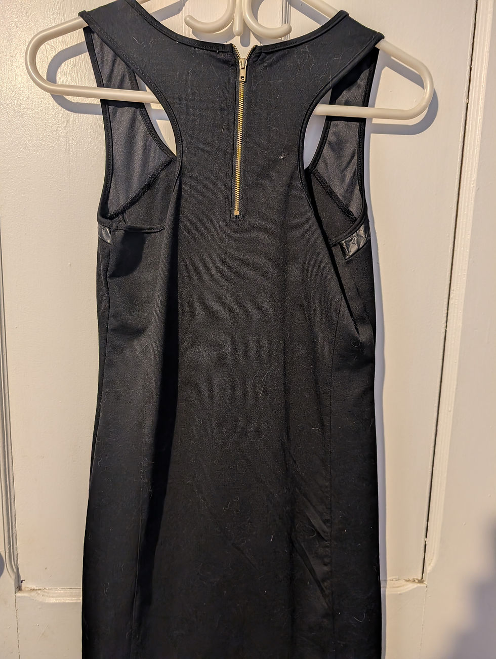 back of the dress