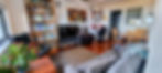 Family with kids checking into a family-friendly Airbnb vacation rental