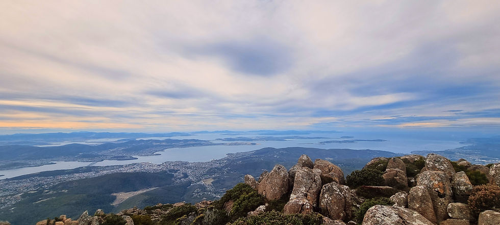 Hobart from Mount Wellington