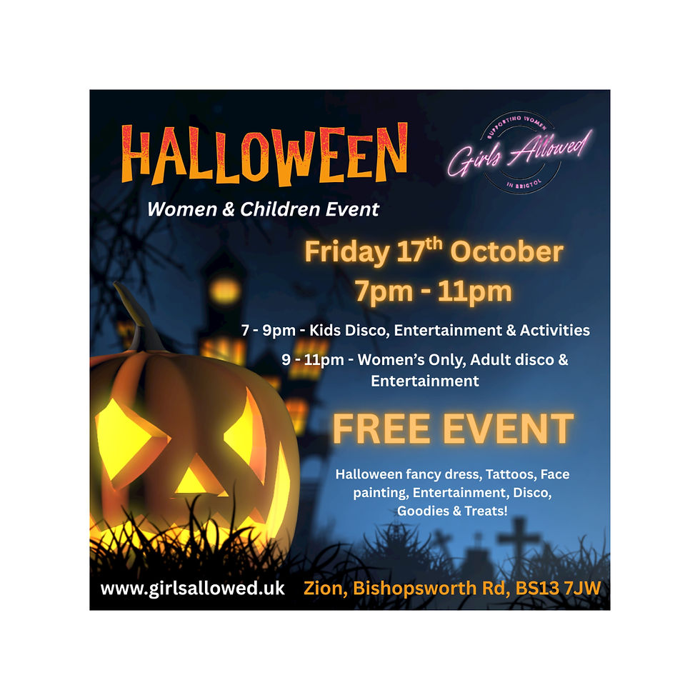 Girls Allowed - Halloween 2025 Event