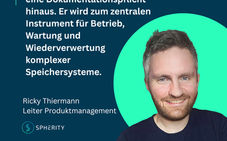 Digitaler Batteriepass zentral für Wartung, Austausch und Weiternutzung von Batteriemodulen von Großspeichern