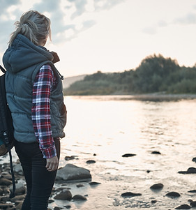 Woman by the Lake