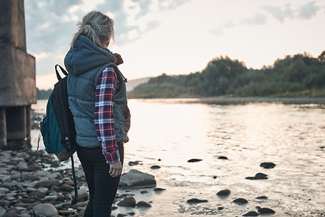 Woman by the Lake