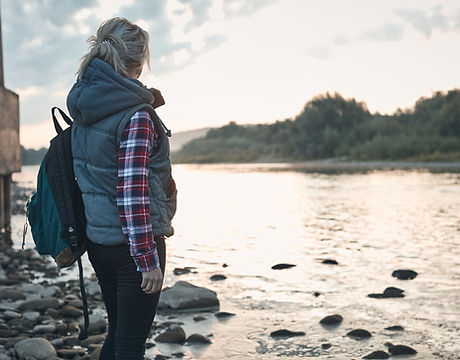Woman by the Lake