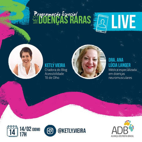 Live: Dia Mundial Doenças Raras