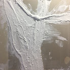 Distressed 8 II screen print PVA seal an