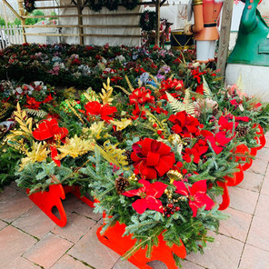 Grave Blankets and Wreaths