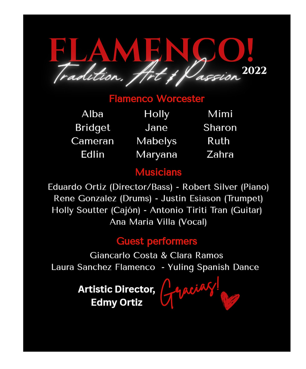 Thumbnail: 10 Anniversary FLAMENCO! 2022 - T-Shirt Front & Back