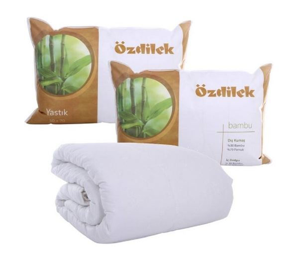 YORGAN YASTIK SETI BAMBU CIFT KISILIK(S)