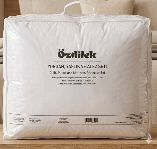 YORGAN YASTIK ALEZ SETI TEK KISILIK(OZD)
