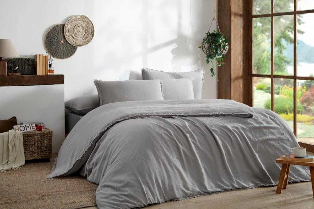 NEV.TK.FITTED.CAR MUSLIN CK GRI SOFIA