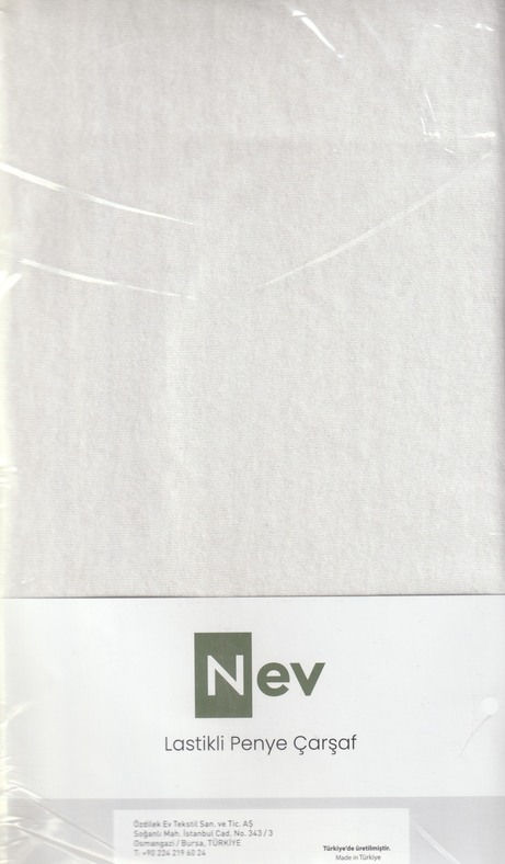 (NEV) PENYE CARSAF FIT. BEYAZ 180X200+30