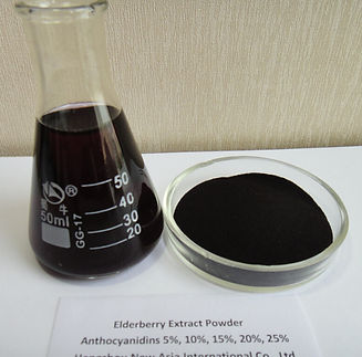 Elderberry Extract Anthocyanidins 25%UV
