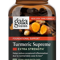Gaia Herbs, Turmeric Supreme Extra Stren