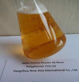 apple extract powder polyphenols 75% UV