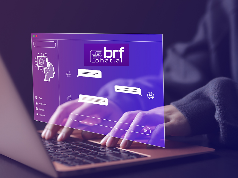 BRFchat.ai was developed as an Artificial Intelligence-powered conversational software. It has several AI traits that help companies improve their operational needs and interaction with clients.