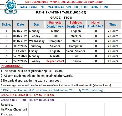 Exam Timetable (2025-26) Grade-1 to 8.jpeg