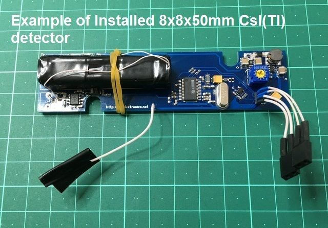 Thumbnail: DIY USB Gamma Spectrometer Driver board Audio ADC for MPPC SiPM MicroFC-60035 silicon photomultiplier